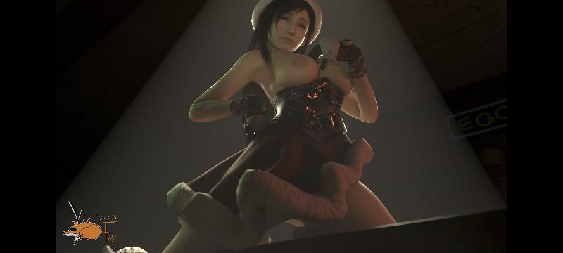 3D•[ViciousFox] 蒂法的淘氣名單 [最終幻想7][無修正]